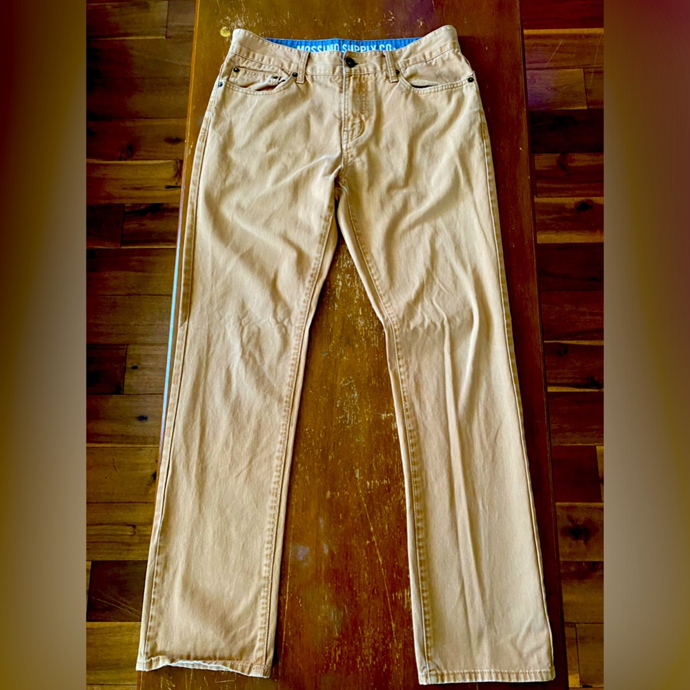 Mossimo Supply Co. Straight slim Fit Khakis